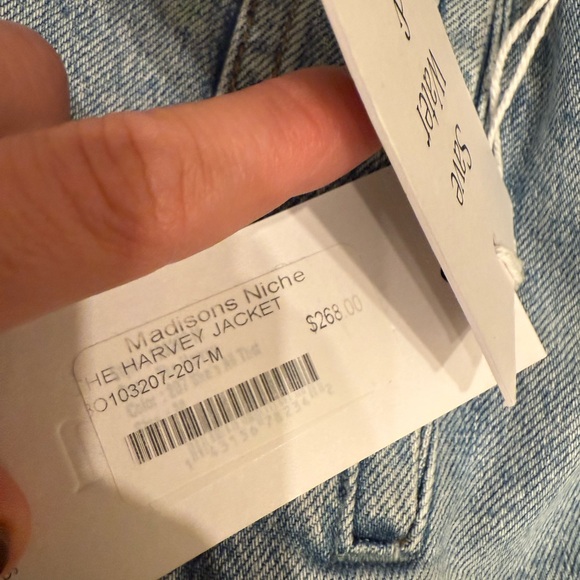 Boyish sz Med Denim jacket - Picture 2 of 3